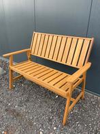 NIEUWE Hardhouten tuinbank zitbank parkbank 120cm, Wr, Nieuw, Wr, Hout