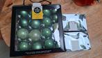 Kerstballen + kerstklokken groen | glas, Diversen, Ophalen of Verzenden