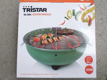 TRISTAR barbecue/grill "BQ-2886" NIEUW diam.30cm 1250Watt k0 beschikbaar voor biedingen
