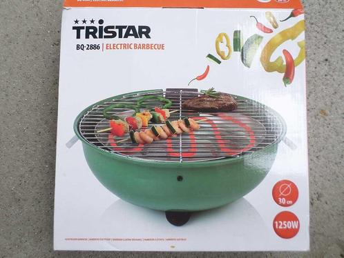 TRISTAR barbecue/grill "BQ-2886" NIEUW diam.30cm 1250Watt k0, Tuin en Terras, Elektrische barbecues, Nieuw, Ophalen of Verzenden