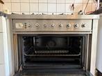 Boretti Ilve gasfornuis met oven 90 cm, Witgoed en Apparatuur, Fornuizen, Ophalen, Gebruikt, 60 cm of meer, Gas