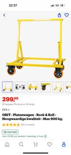 Platenkar platenwagen te koop, Doe-het-zelf en Verbouw, Transportwagens, Ophalen of Verzenden, Zo goed als nieuw, Transportkar