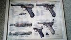 PO8 Luger poster met specificaties 30x40 cm, Ophalen, Luchtmacht, Nederland, Foto of Poster
