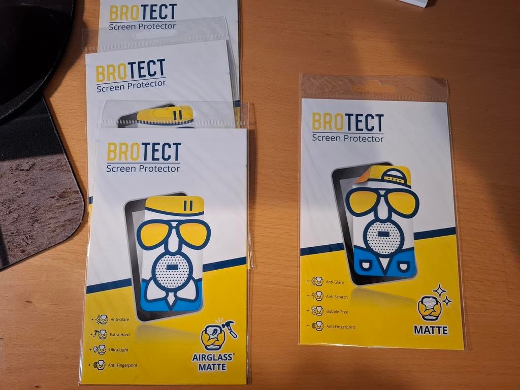 Brotect screenprotector Garmin Edge 1030 plus, Fietsen en Brommers, Fietsaccessoires | Fietscomputers, Ophalen of Verzenden, Nieuw