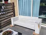 Steigerhouten tuinbank, Ophalen, Gebruikt, Hout