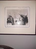 Honoré Daumier - Gerechtsscène, Ophalen