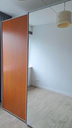 Schuifdeurkast met spiegeldeur, Huis en Inrichting, Kasten | Kledingkasten, Ophalen, Gebruikt, 200 cm of meer, 150 tot 200 cm