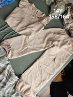 Te koop leuk mooi zomersetje beige maat 158/164, Ophalen of Verzenden, Zo goed als nieuw, Meisje
