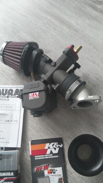 Yoshimura YD-MJN28 funnel versie + K&N filter