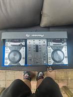 Pioneer CDJ-400 Set met DJM-400 Mixer in Flightcase, Muziek en Instrumenten, Dj-sets en Draaitafels, Ophalen, Gebruikt, Dj-set