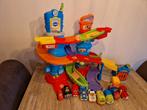 Toet Toet Auto Politietoren + 9 auto's, Kinderen en Baby's, Speelgoed | Vtech, Ophalen of Verzenden, Zo goed als nieuw, 2 tot 4 jaar