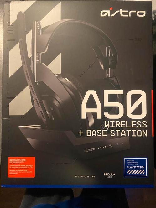 ASTRO Gaming A50 + Base Station, Audio, Tv en Foto, Koptelefoons, Nieuw, Op oor (supra aural), Overige merken, Draadloos, Ophalen of Verzenden