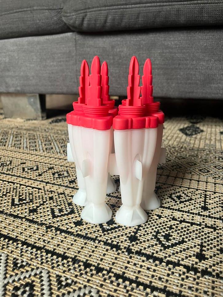 Cuisipro astronaut ijsvormen (6 stuks), Huis en Inrichting, Keuken | Tupperware, Zo goed als nieuw, Ophalen of Verzenden