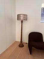 Vloerlamp stijl Eric Custers Elites kap, Huis en Inrichting, Lampen | Vloerlampen, Ophalen, Gebruikt, Hout, 150 tot 200 cm