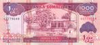 Somaliland 1000 shillings 2011 - UNC, Los biljet, Overige landen, Verzenden