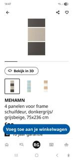 Echt gratis 4x Pax Schuifdeur Panelen - Wit Melkglas, Huis en Inrichting, Kasten | Kledingkasten, Ophalen, Zo goed als nieuw, Glas