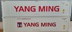 tekno +wsi reefers yang ming, Verzenden, Nieuw, Bus of Vrachtwagen, Tekno