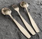 Art Deco Bestek  2 lepels en 1 vork Georg Nilsson 1933, Antiek en Kunst, Antiek | Bestek, Ophalen of Verzenden