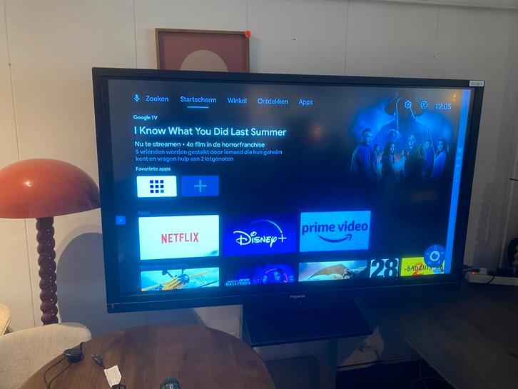 75" Touchscreen TV op Verrijdbaar Onderstel 3xhdmi, Audio, Tv en Foto, Televisies, Gebruikt, LED, 100 cm of meer, 4k (UHD), Overige merken