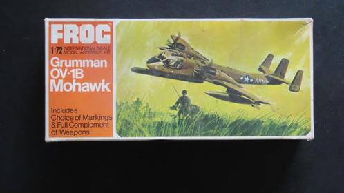 Grumman OV-1B Mohawk Hasegawa, Hobby en Vrije tijd, Modelbouw | Vliegtuigen en Helikopters, Zo goed als nieuw, Vliegtuig, 1:72 tot 1:144