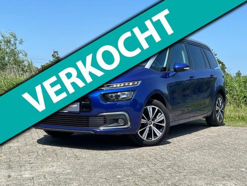 Citroen C4 Grand SpaceTourer 1.2 130PK Shine AUT | Lazuli Bl, Auto's, Citroën, Bedrijf, Te koop, C4 (Grand) Picasso, ABS, Achteruitrijcamera