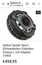 Spikes spider sport sneeuwkettingen op Renault traffic gehad, Auto diversen, Sneeuwkettingen, Ophalen of Verzenden