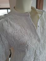 Josephine & co witte blouse top broderie bloemen 42 L boord, Kleding | Dames, Josephine & Co, Wit, Maat 42/44 (L), Ophalen of Verzenden