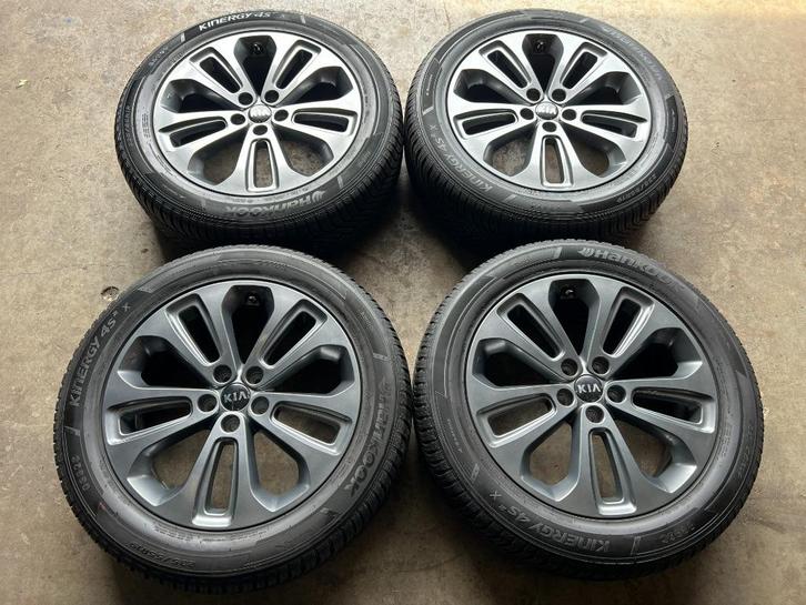 19" Kia Sorento, Sportage, EV 5/6 Velgen + Banden 235/55/19, Auto-onderdelen, Banden en Velgen, Banden en Velgen, All Season, 19 inch