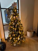 Mooie kwestboom met vaste verlichting! 180cm, Diversen, Kerst, Ophalen, Zo goed als nieuw