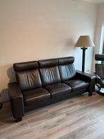 STRESSLESS  3-zits lederen bank. Type Arion., Ophalen, 150 tot 200 cm, Driepersoons, Zo goed als nieuw