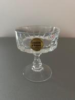 kleine vintage kristallen coupes van Crystal d'Arques, Ophalen of Verzenden
