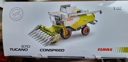 Claas Tucano 570 Conspeed Limited Edition 1000 Stuks, Hobby en Vrije tijd, Modelauto's | 1:32, Nieuw, Tractor of Landbouw, Overige merken