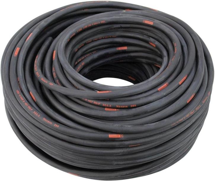 Nexans Titanex h07rn 3g2,5 neopreen kabel, Doe-het-zelf en Verbouw, Elektra en Kabels, Nieuw, Kabel of Snoer, Ophalen of Verzenden