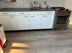 KEUKENBLOK WIT MAT+LOS FORNUIS, Ophalen, Gebruikt, Overige materialen, Wit