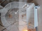 Parkietenkooi, Dieren en Toebehoren, Vogels | Hokken en Kooien, Ophalen of Verzenden, Gebruikt, Hout, Vogelkooi