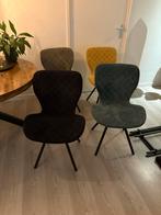Set van 4 Moderne Stoelen, Huis en Inrichting, Stoelen, Ophalen, Overige kleuren, Zo goed als nieuw, Vier