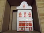 Kerst huis voorraad pot, 24 x 12 cm. nieuw in doos, Ophalen of Verzenden, Nieuw
