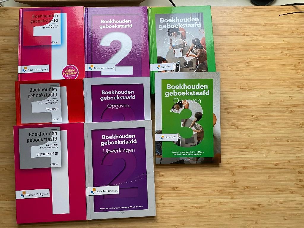 Boekhouden Geboekstaafd, Ophalen of Verzenden, Beta, Zo goed als nieuw, HBO