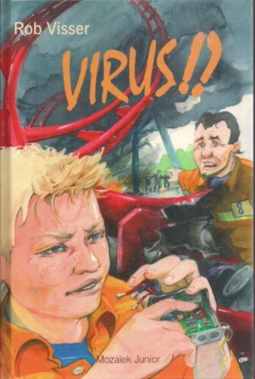 Virus!? - Rob Visser, Boeken, Kinderboeken | Jeugd | 10 tot 12 jaar, Gelezen, Fictie, Ophalen of Verzenden