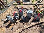 Zinken emmer/vuilnisbak, gieters, weckketel tuindecoratie, Tuin en Terras, Ophalen, Gebruikt, Overige materialen