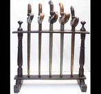 Ploncon Keris houder voor 5 Kerissen Kris Indonesie pl11, Antiek en Kunst, Ophalen of Verzenden