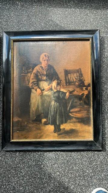 Twee Schilde in zwarte lijst met goud beschikbaar voor biedingen