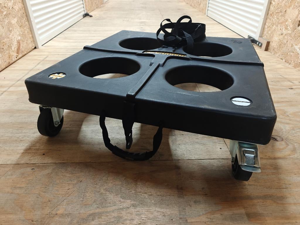 Hardcase HNTROLLEY - trolley voor Hardcase drumkoffers, Muziek en Instrumenten, Behuizingen en Koffers, Zo goed als nieuw, Overige instrumenten