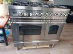 Boretti RVS gasfornuis VP946IX, Ophalen, Gebruikt, Gas, 90 tot 95 cm