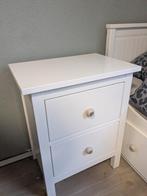 Hemnes Nachtkastje - Wit, Ophalen, Minder dan 45 cm, Zo goed als nieuw, Minder dan 55 cm