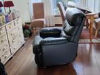 Leren relax fauteuil, Huis en Inrichting, Fauteuils, Ophalen, Gebruikt, 50 tot 75 cm, Leer