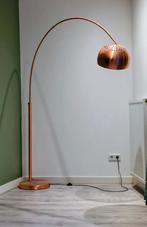 Koperen Booglamp van het merk Zuiver, Huis en Inrichting, Lampen | Vloerlampen, Ophalen, Zo goed als nieuw, 150 tot 200 cm