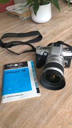 Minolta Dynax 4 analoge camera 28-80 mm, Audio, Tv en Foto, Fotocamera's Analoog, Ophalen of Verzenden, Zo goed als nieuw, Spiegelreflex