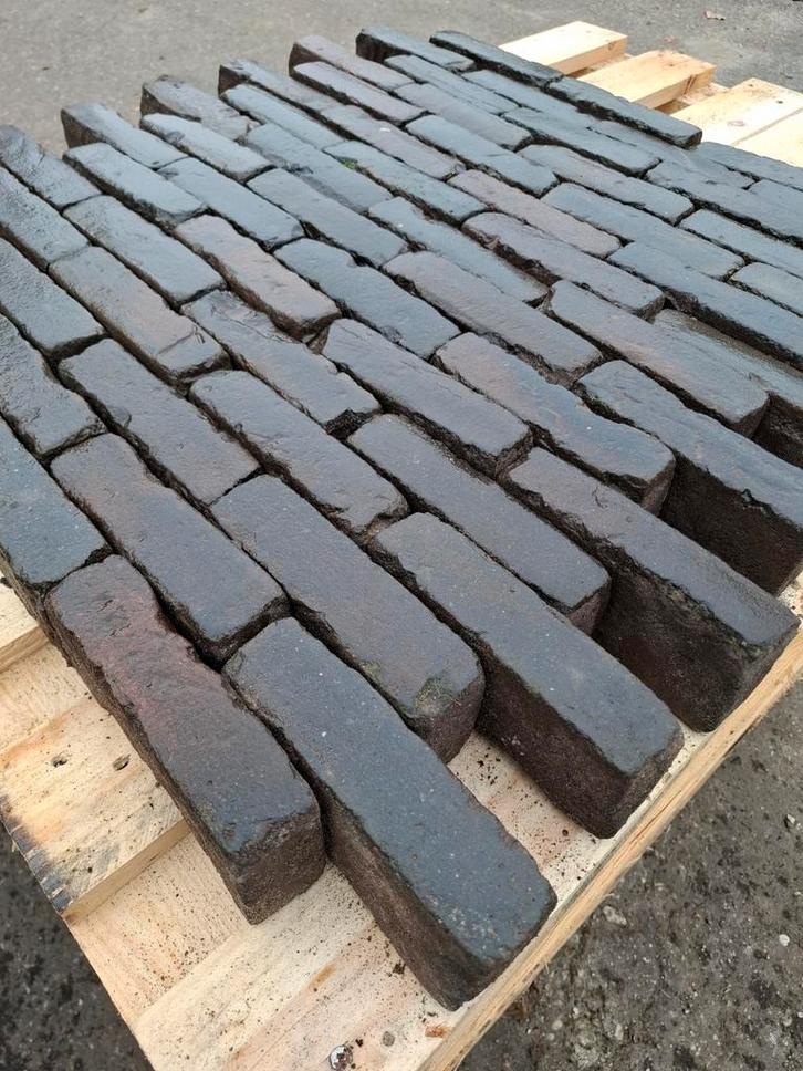 Oude gebakken rijntjes rijnformaat 78m2, Tuin en Terras, Tegels en Klinkers, Gebruikt, Klinkers, Keramiek, Ophalen
