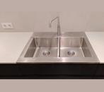 Desihn RVS spoelbak Caressi, Ophalen of Verzenden, Nieuw, 25 tot 50 cm, Minder dan 100 cm